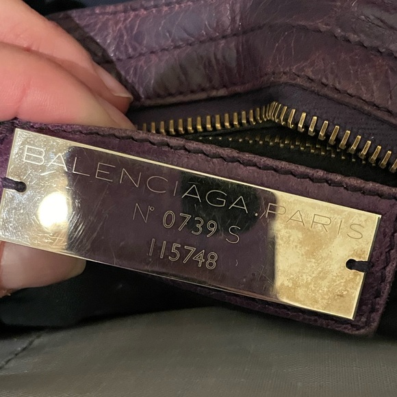 Balenciaga // Agneau Classic Hardware City Bag Sapphire fw08 - Picture 11 of 15